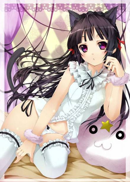 二次元白丝美少女图集（6）