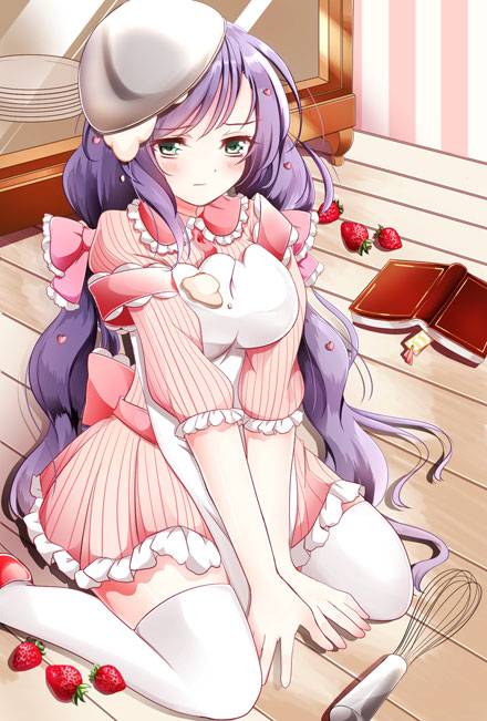 二次元女仆装美少女图集（1）