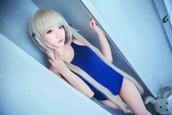 贫乳萝莉《缘之空》穹妹死库水COS（8）