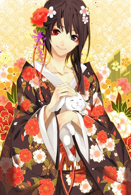 二次元头花美少女美图赏(4)