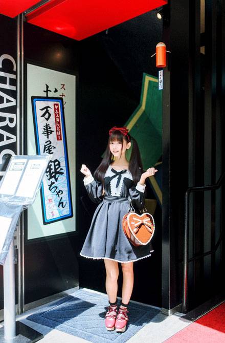 双马尾萝少女莉猫梓女仆装写真（6）