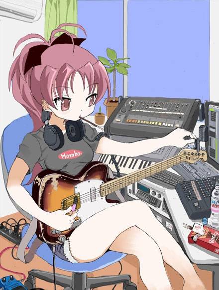 二次元吉他美少女美图集（7）