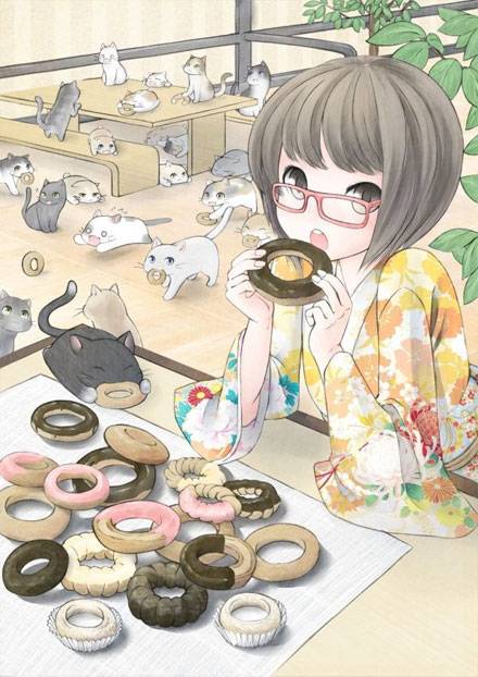 二次元眼镜美少女美图赏（7）