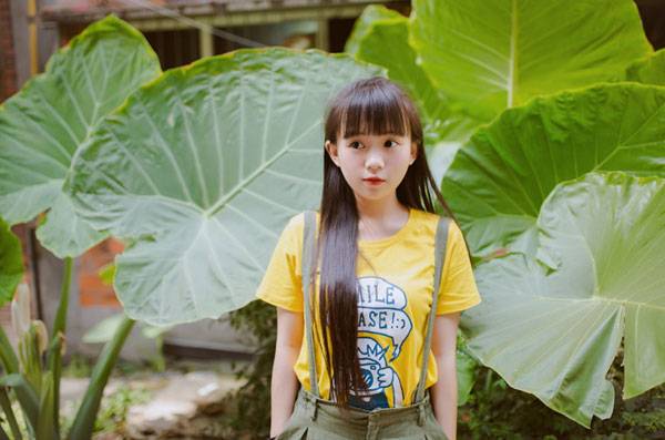 元气少女户外清新写真图片写真（6）