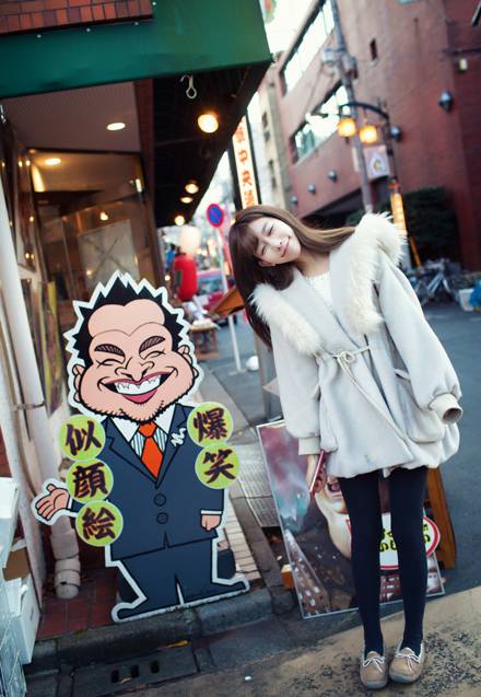 人气showgirl陈潇日本精美图片写真集（10）