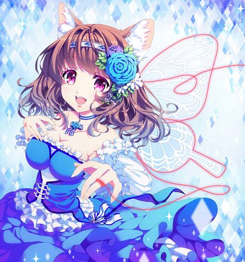 二次元蝶翼美少女美图集（4）