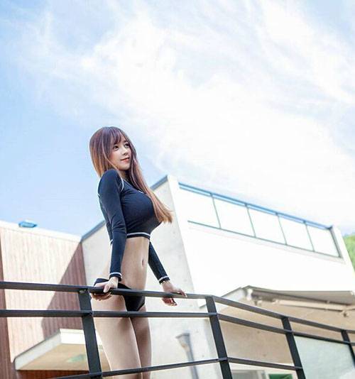 韩国最胸女主播福利私照图集（10）