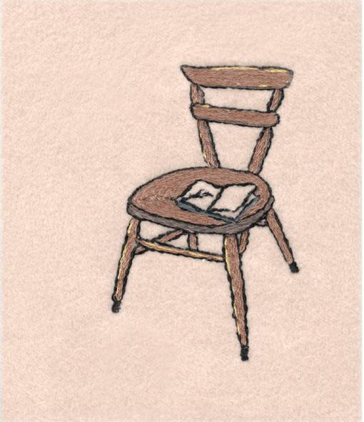 日本插画师円絵的生活类手工刺绣设计作品