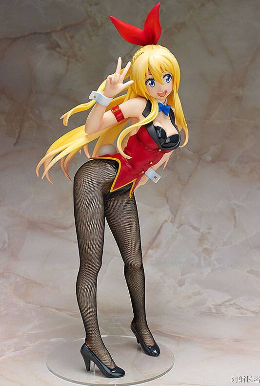 《伪恋》桐崎千棘黑丝兔女郎手办图赏（3）