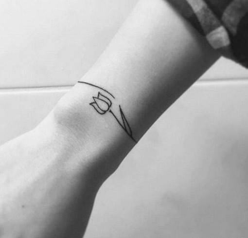 适合年轻人纹在手腕胳膊处的唯美文艺系纹身图案