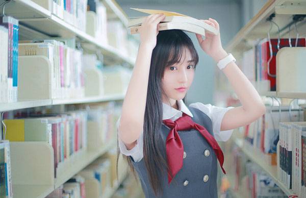 清纯养眼美女jk制服写真（6）