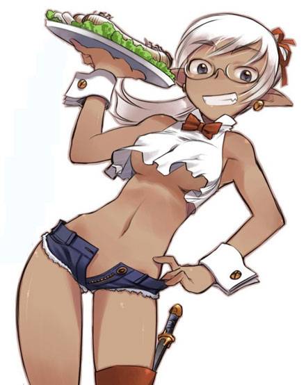 宅男福利 二次元褐肤少女美图赏(11)