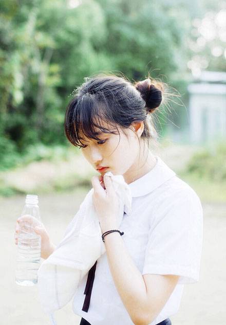 jk少女户外小清新写真（15）