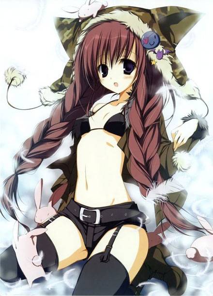 二次元热裤美少女美图赏二（13）