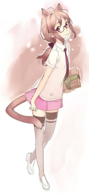 二次元眼镜萌娘美图系列3(9)