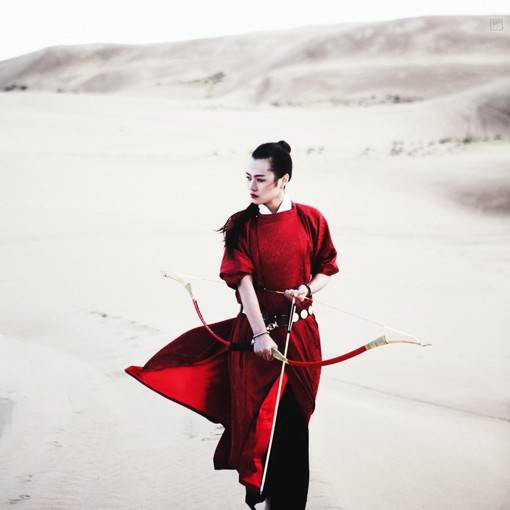 弯弓辞_摄影师无限TX的古风人像摄影