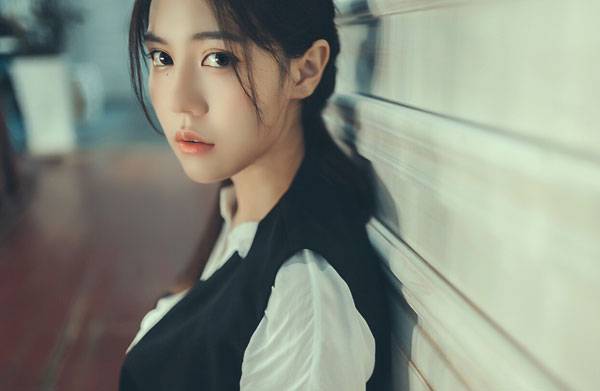 帅气养眼美女复古胶片图片写真（1）