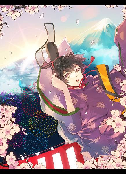 《黑塔利亚》本田菊同人图赏(5)