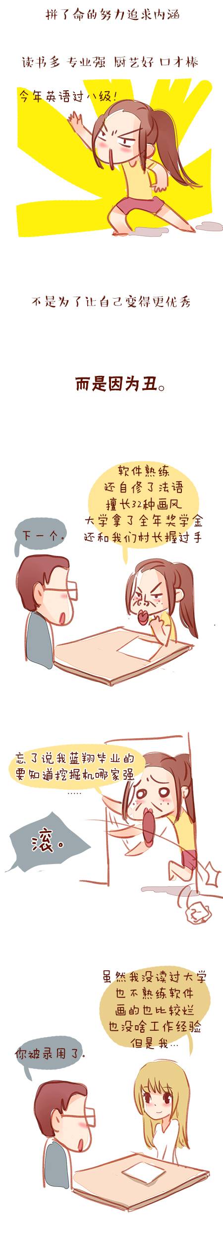 味精MSG四格漫画