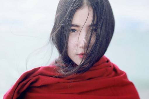 小清新美女张辛苑的意境写真图片