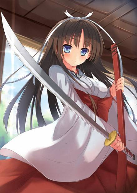 神社巫女星伽白雪美图赏(1)