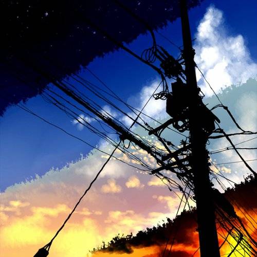 p站唯美场景插画