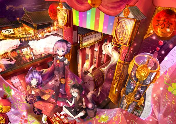 元宵特辑 二次元妹子美图赏析（12）