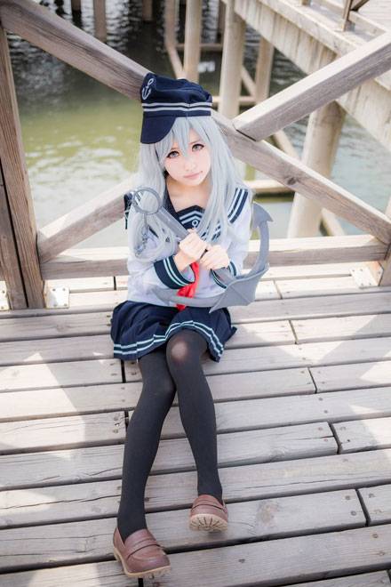 《舰队Collection》舰娘响神还原Cos（6）