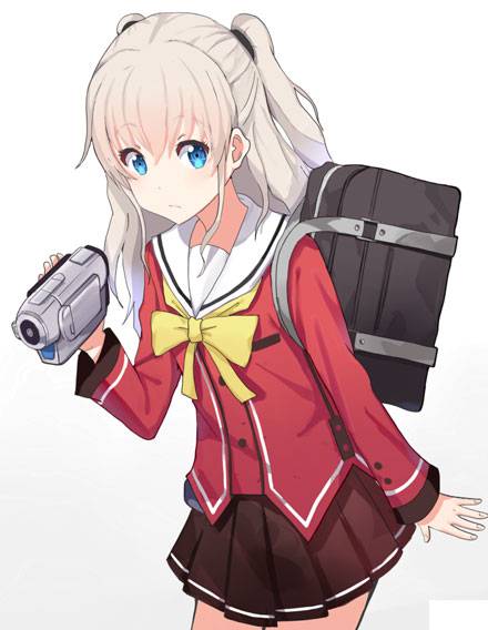 《Charlotte》双马尾少女友利奈绪图集（10）