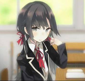 黑长直美少女雪之下雪乃美图(7)