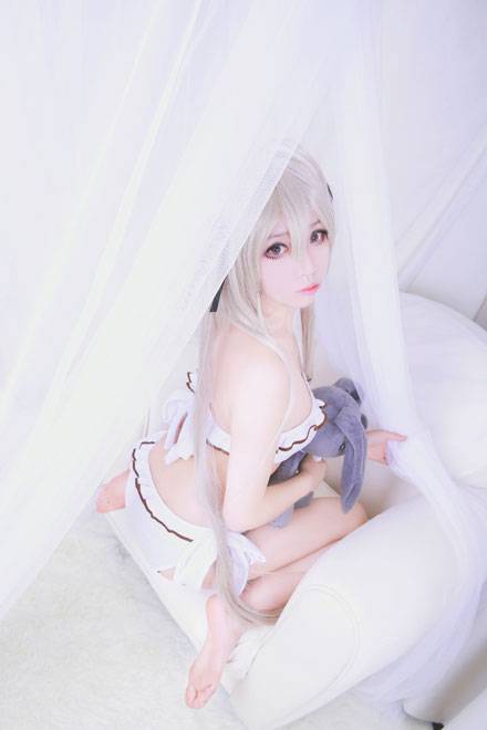 贫乳萝莉穹妹私房比基尼COS（4）