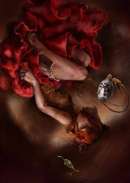 狸妖眼镜娘二岩猯藏图赏(9)