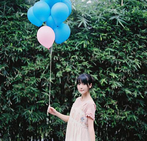 徐娇户外森系小清新写真图片写真（4）