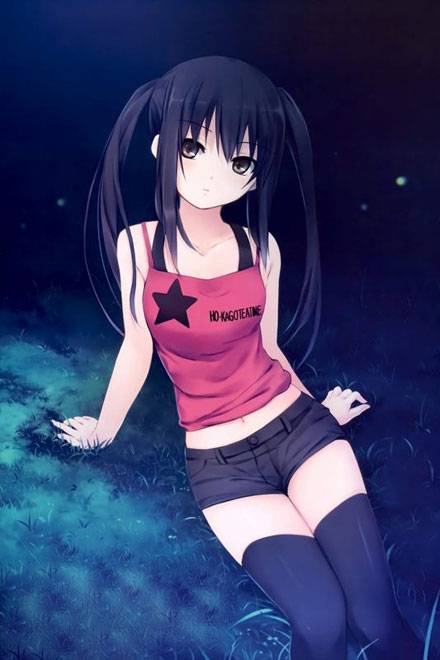 二次元热裤美少女美图赏一（1）