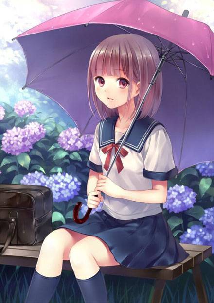 二次元水手服萌妹子美图赏(4)