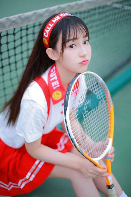 清纯网球少女小清新写真（3）