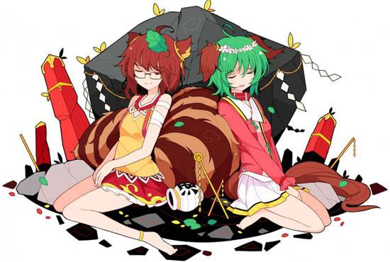 狸妖眼镜娘二岩猯藏图赏(1)