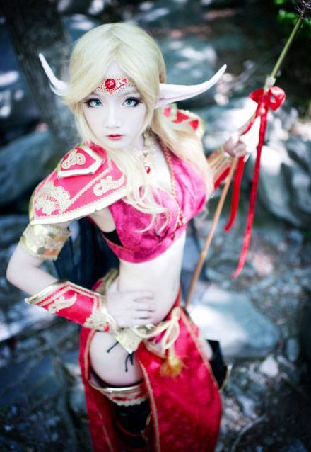 Miyuko《魔兽世界》血精灵Cosplay（3）