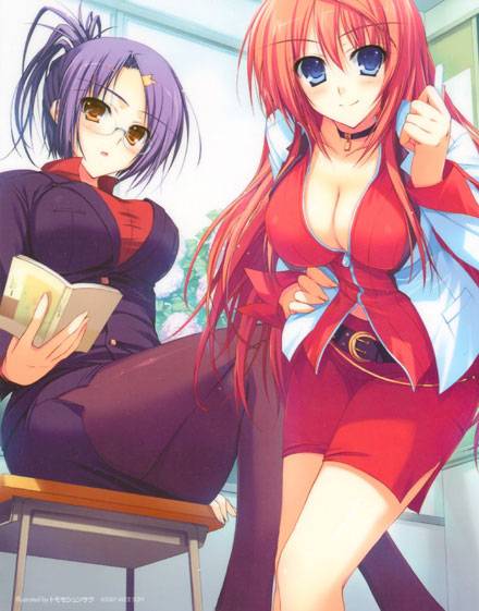 二次元巨乳麻辣女教师美图赏析（7）