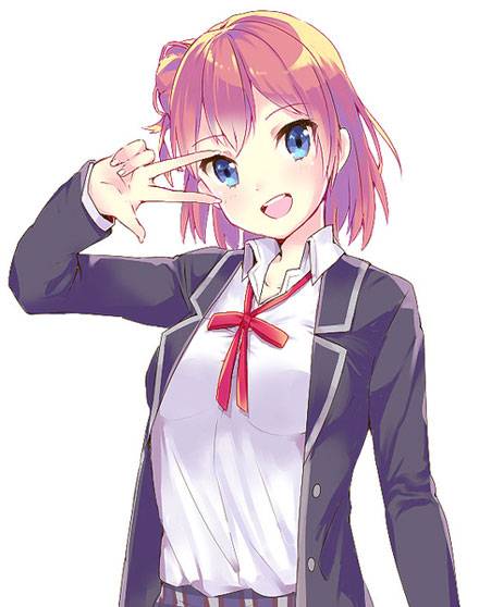 动漫美少女由比滨结衣美图赏（6）