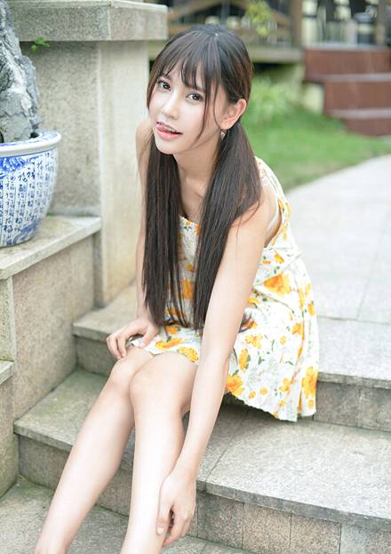 双马尾美女日系小清新写真图片写真（8）