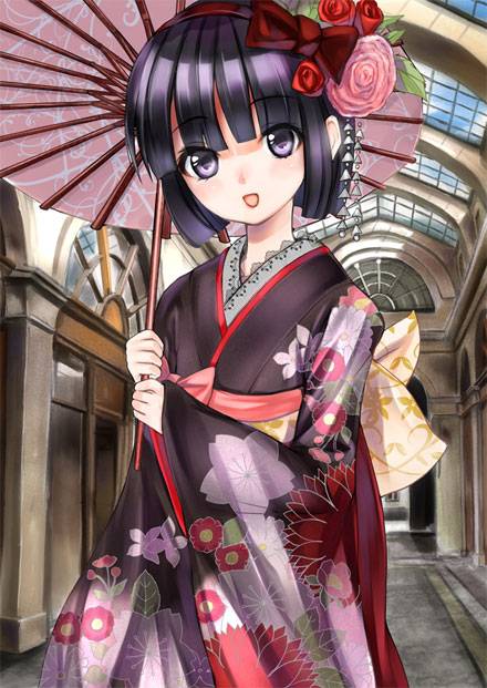 和服萌萝莉汤音萌图集(6)