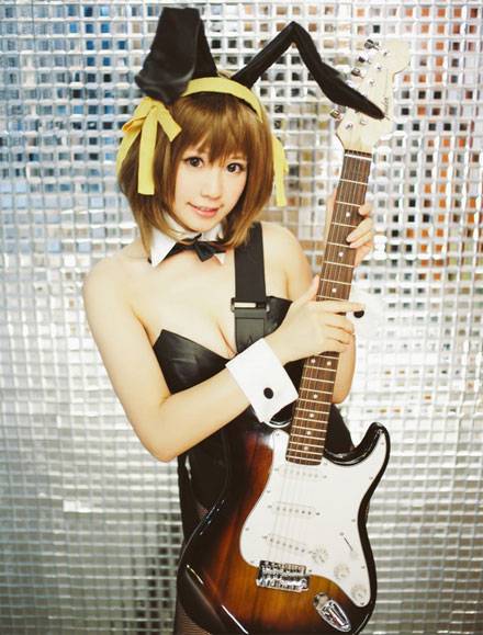 凉宫春日兔女郎黑丝福利COS（15）