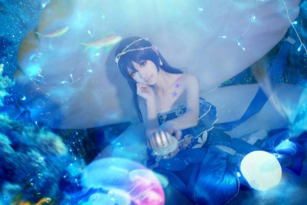 园田海未人鱼觉醒精美COS（2）