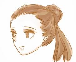 有个性的韩国范儿情侣微信插画头像