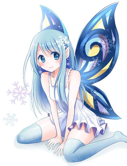 二次元蝶翼美少女美图集（7）