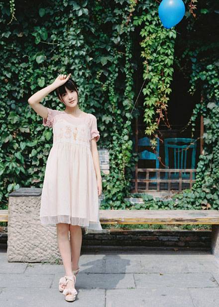 徐娇户外森系小清新写真图片写真（5）