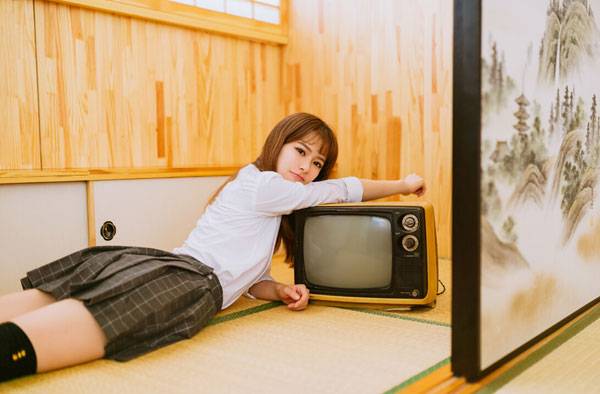 日系制服美女室内写真（3）