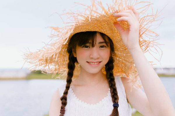 夏日小清新少女户外lomo图片写真（7）