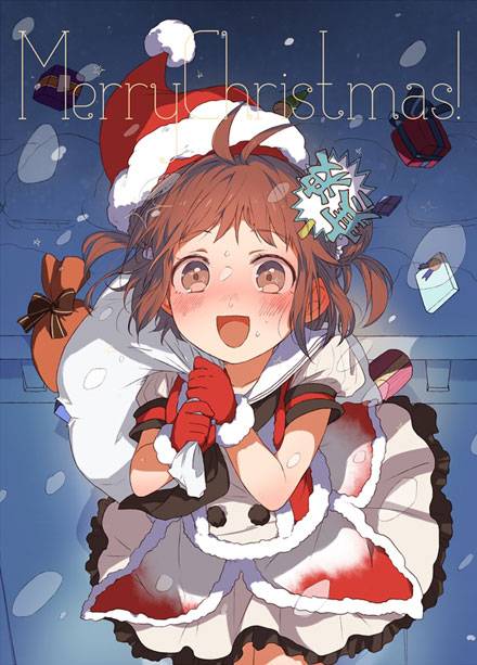 二次元圣诞美少女美图赏五（1）